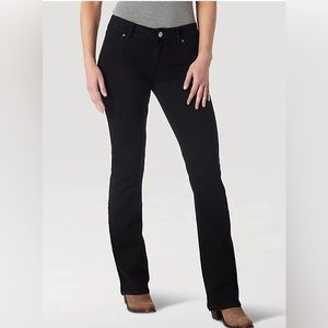 Wrangler Boot Cut Jeans Faded Black 3 L